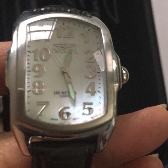Invicta square face quartz wristbands watch 100m main image 6